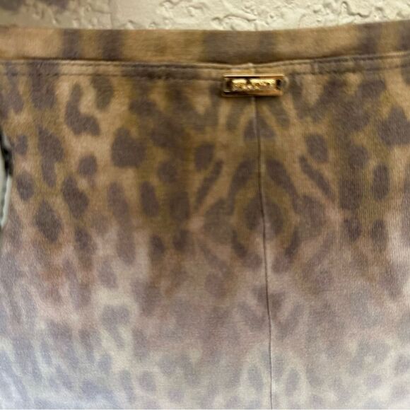 ST. JOHN Ombre Animal Print  Super‎ Soft Top Size S Oversized - Picture 7 of 10
